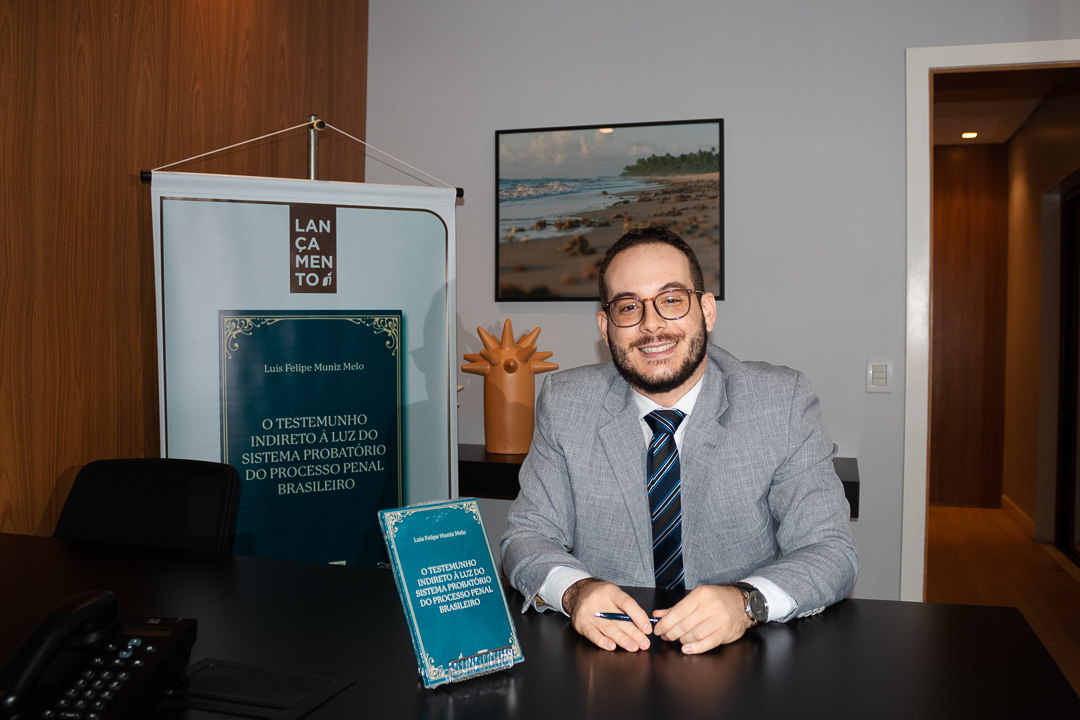 Lançamento do livro: “O testemunho indireto à luz do sistema probatório do processo penal brasileiro”.