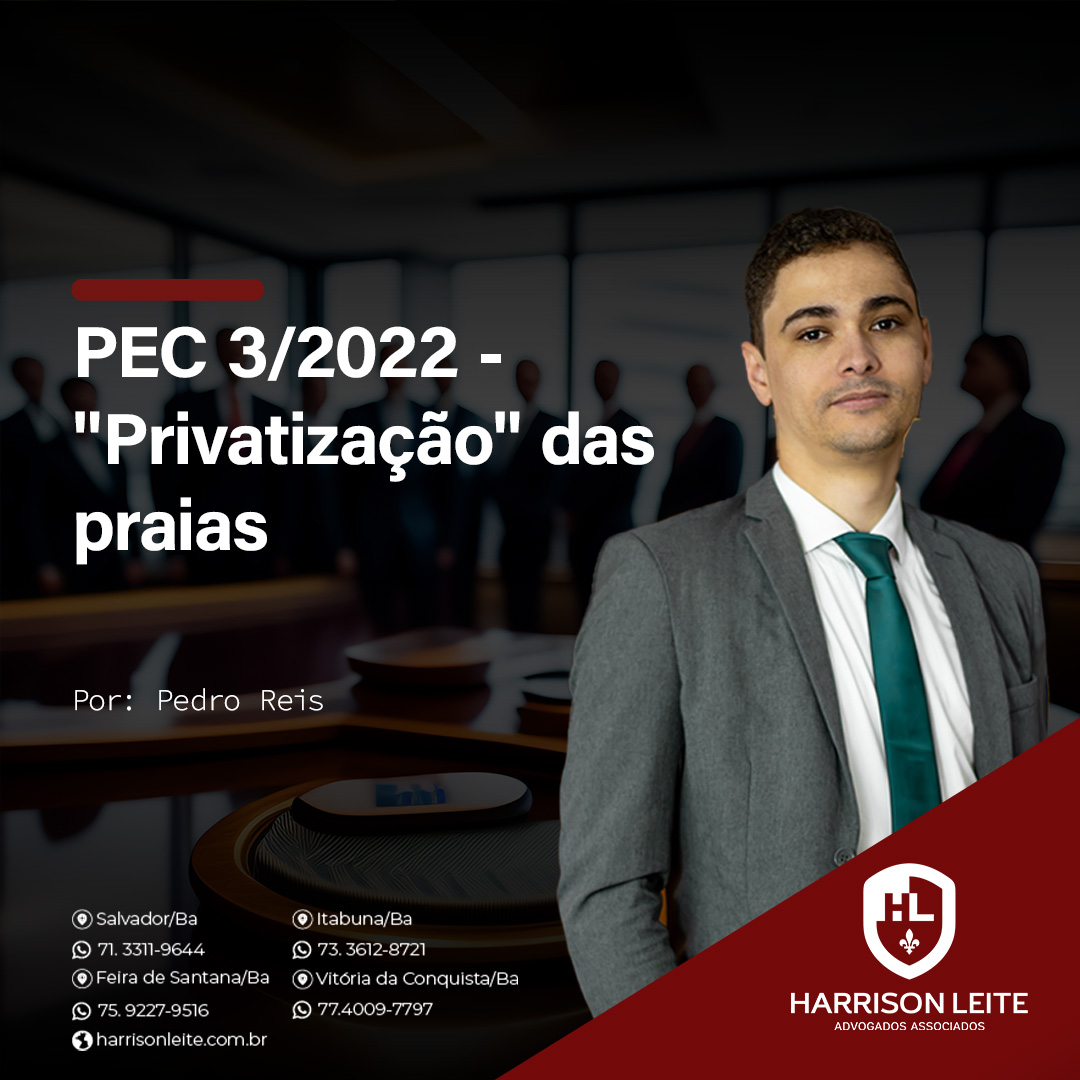 ‘PRIVATIZAÇÃO’ DAS PRAIAS – O QUE VOCÊ PRECISA SABER.