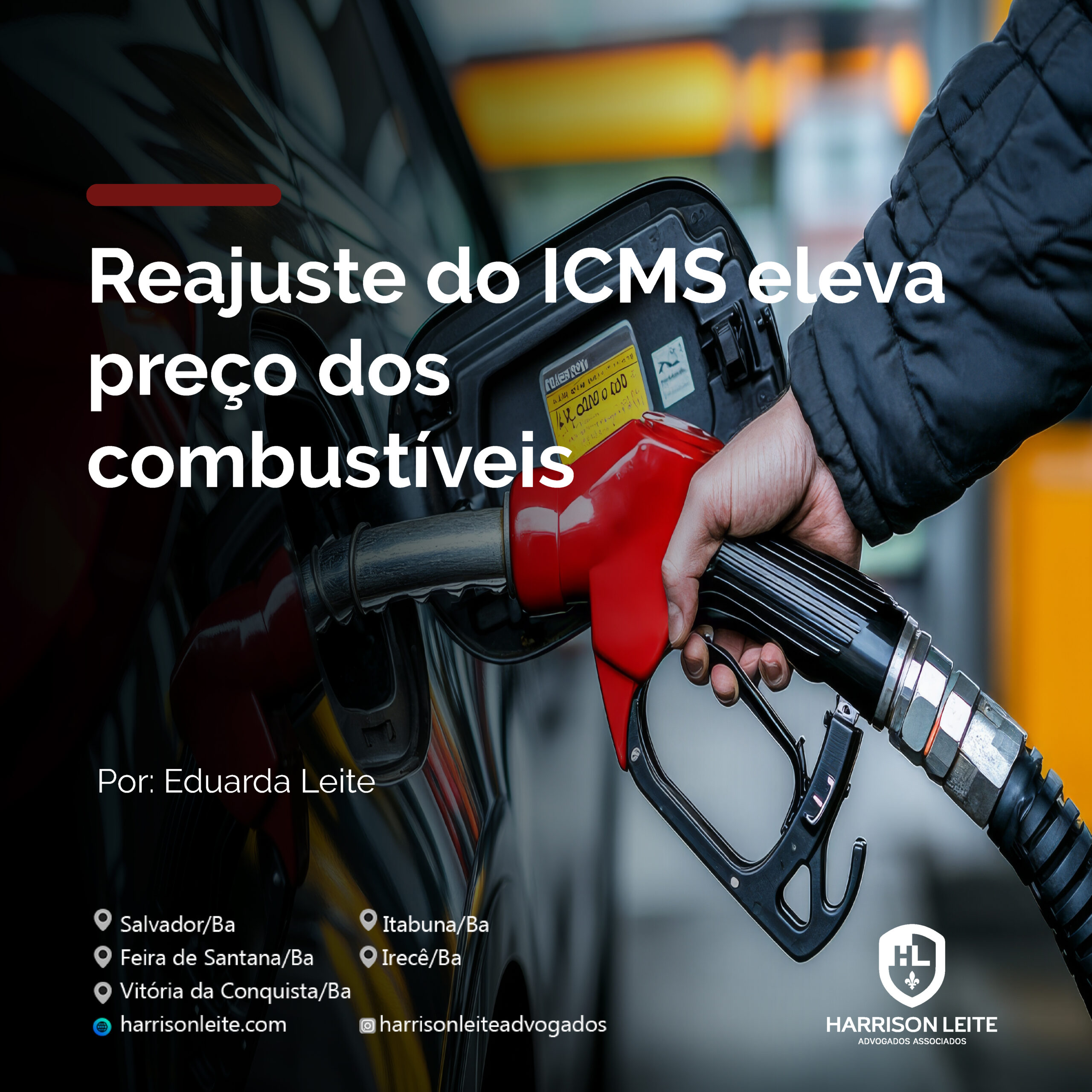 Reajuste do ICMS eleva preço dos combustíveis