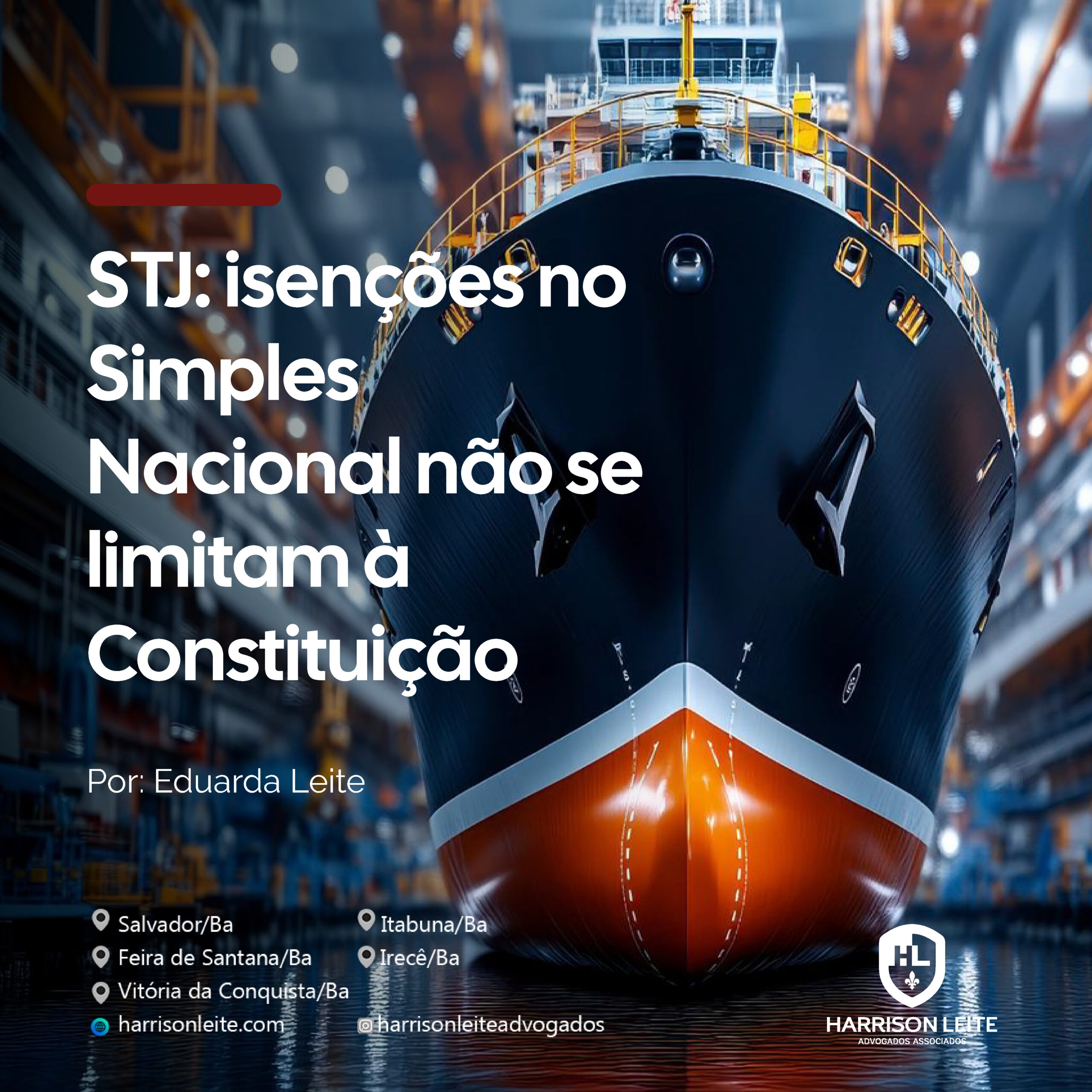 STJ: isenções no Simples Nacional não se limitam à Constituição
