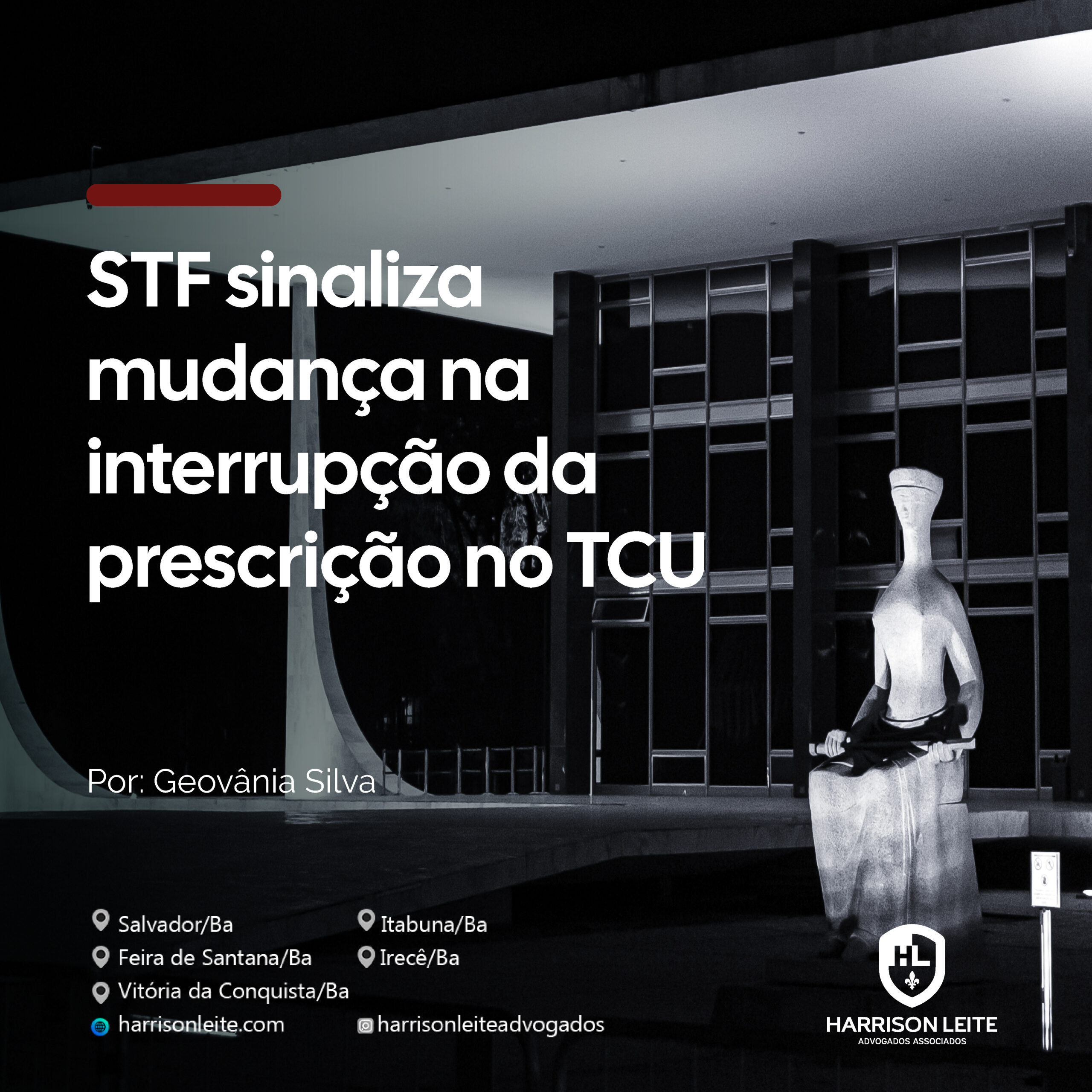 STF sinaliza mudança na interrupção da prescrição no TCU