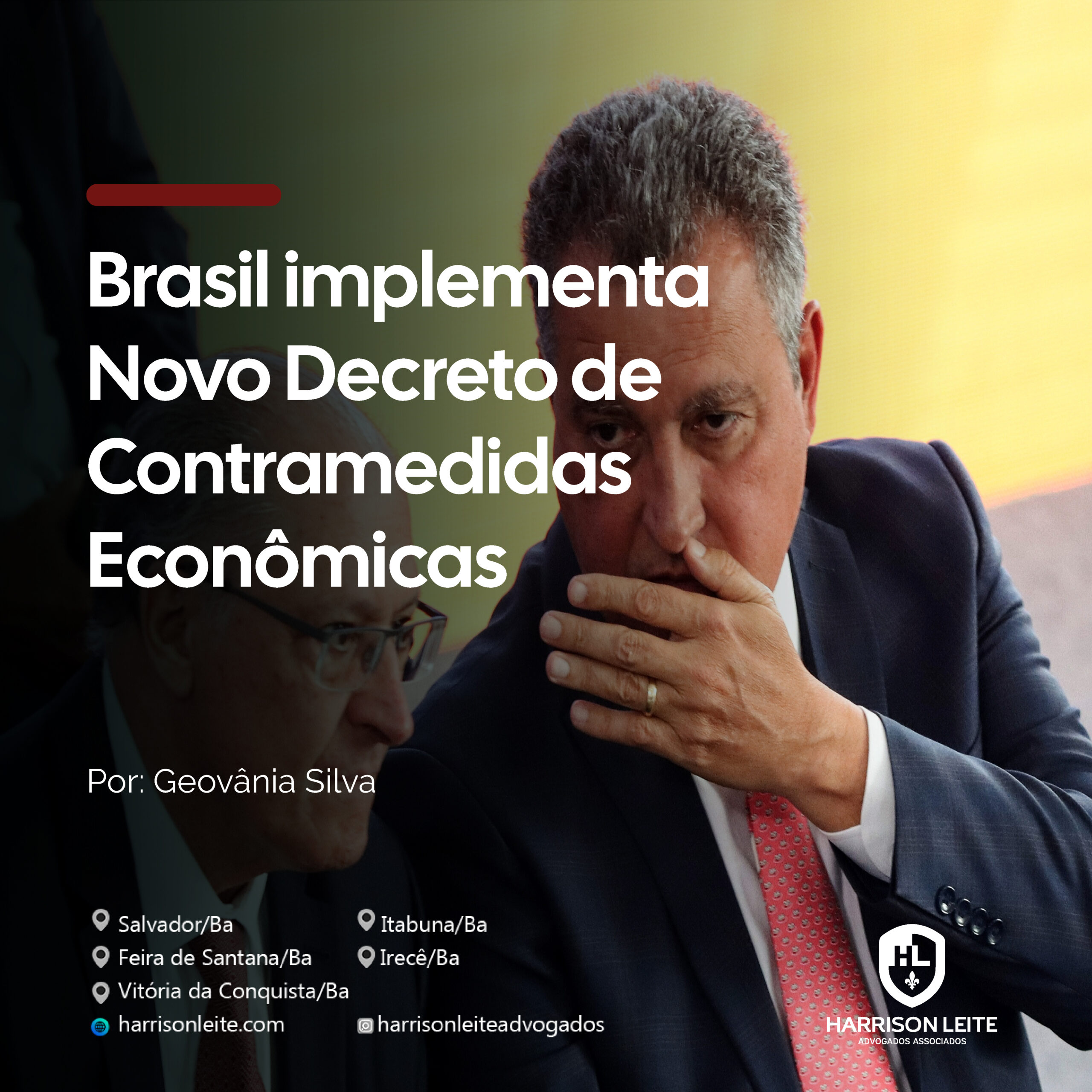 Brasil implementa Novo Decreto de Contramedidas Econômicas