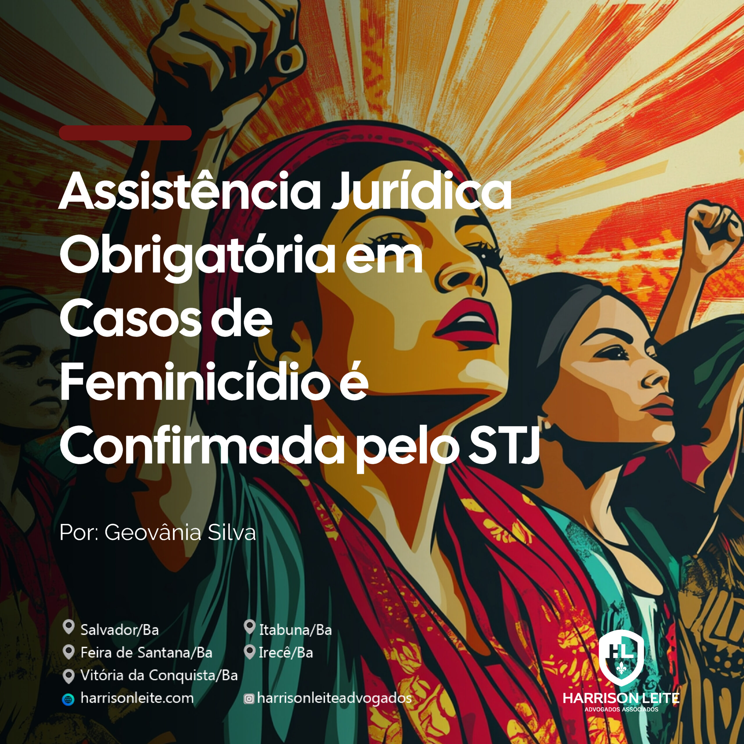 Assistência Jurídica Obrigatória em Casos de Feminicídio é Confirmada pelo STJ